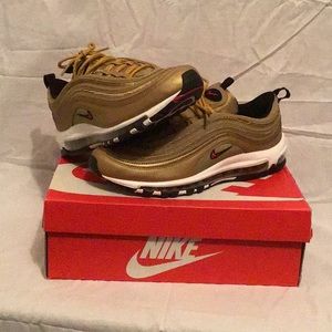 Gold W Air Max 97